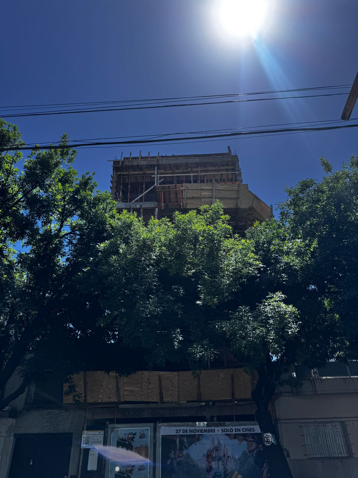 Obra en construcción de Sentidos de Ortúzar